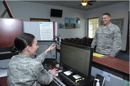 JBSA Randolph entrance for military relocation guidance in San Antonio